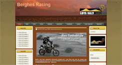 Desktop Screenshot of berghesracing.com